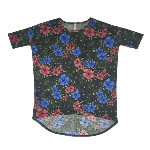 LuLaRoe Irma Top Tunic Floral Print Retired Style - Picture 1 of 5